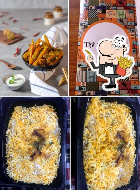Taste fries at The Biryani Co