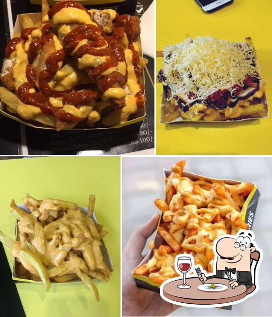 Food at The Bombay Fries