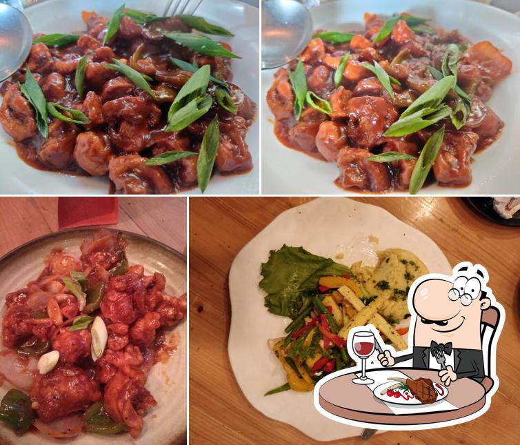 Infamous Bistro & Bar serves meat dishes