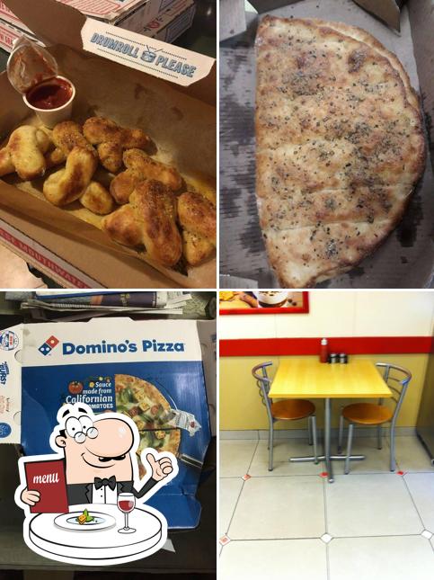 Food at Domino's Pizza