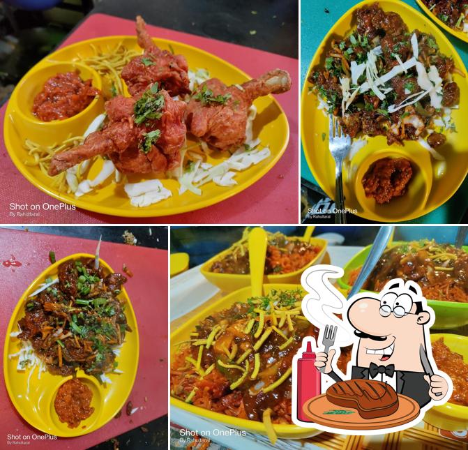 Hotel Kokan Pride provides meat dishes
