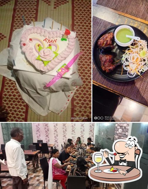 Among different things one can find food and interior at INDIAN KITCHEN & SWEETS