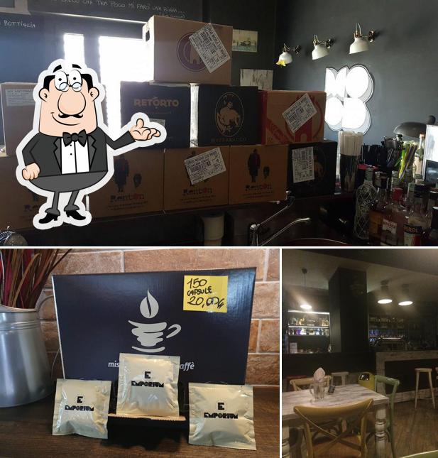 La interni e esterno del ristorante