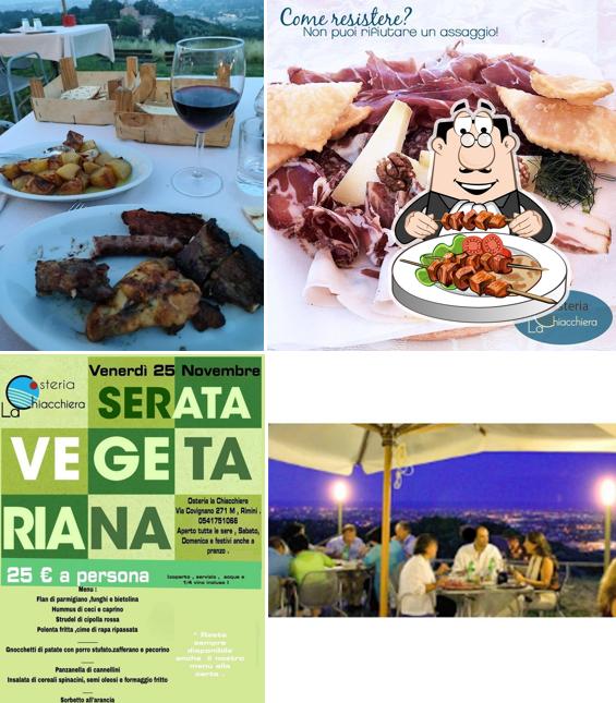 Platti al Osteria La Chiacchiera