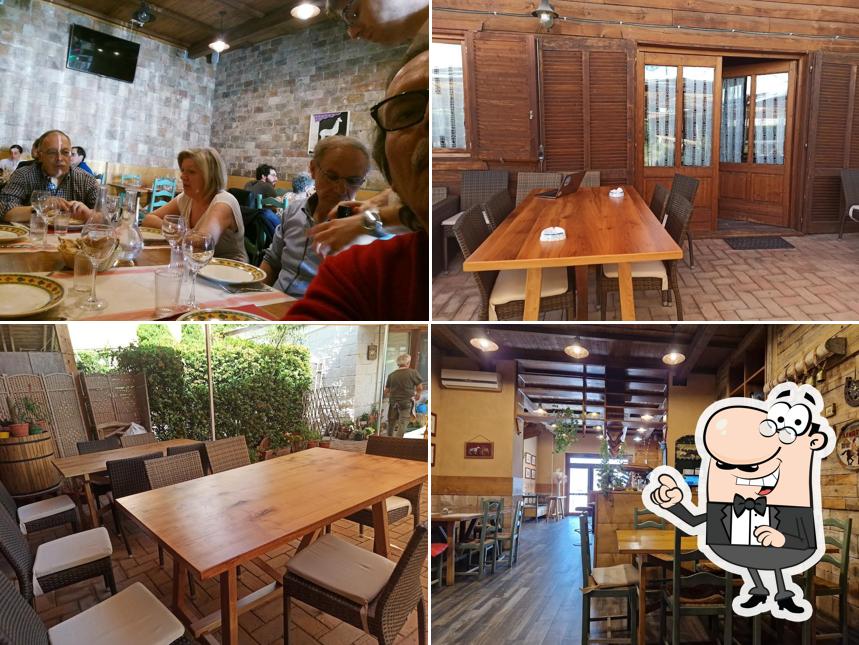 Dai un'occhiata agli interni di Osteria della Posta