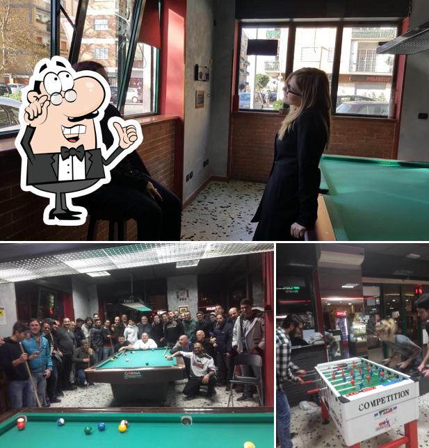 Dai un'occhiata agli interni di Caffè biliardo Ostia