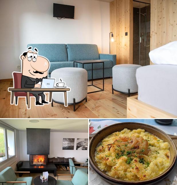 Hotel Tödiblick si caratterizza per la interni e pizza