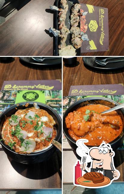 Get meat dishes at D Scrummy Vittles