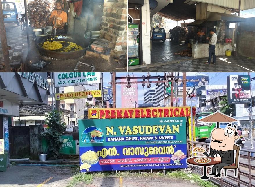 Check out how N Vasudevan Banana Chips Halwa And Sweets looks outside