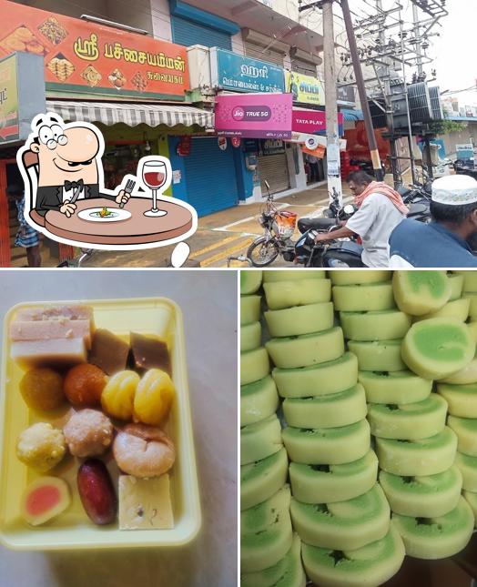 The image of Pachaiyamman Parotta’s food and exterior