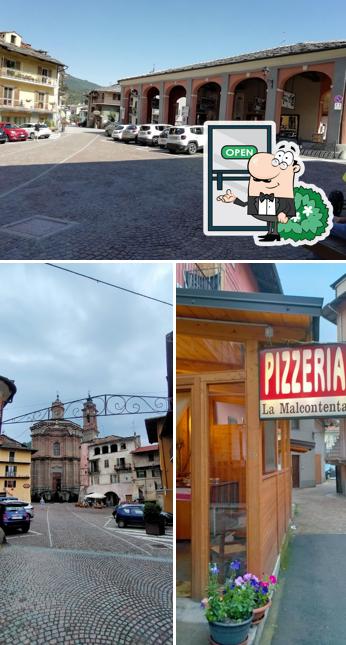 Gli esterni di Pizzeria La Malcontenta