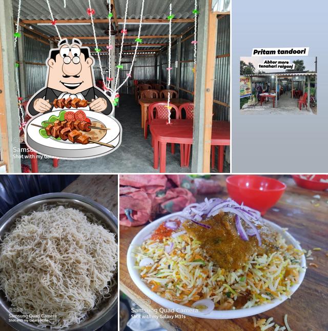 Fried rice at Pritam Tondori