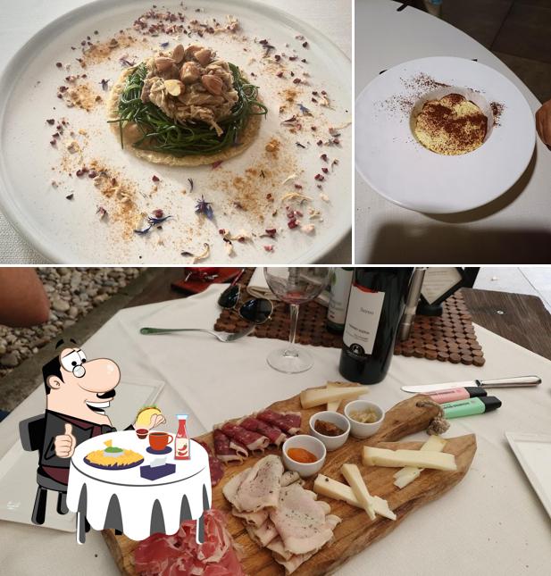 Piatto di formaggi al Tavern di Arquà