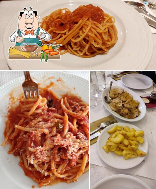 Spaghetti alla bolognese al Trattoria Abruzzese Nonna Michi