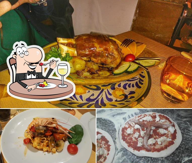 Cibo al Trattoria Biondo