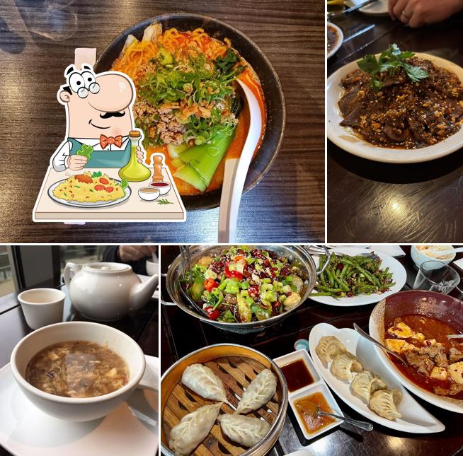 Nourriture à Sansan Restaurant Sichuan Cuisine