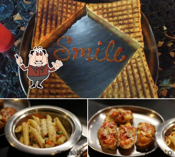 Food at Seva Cafe