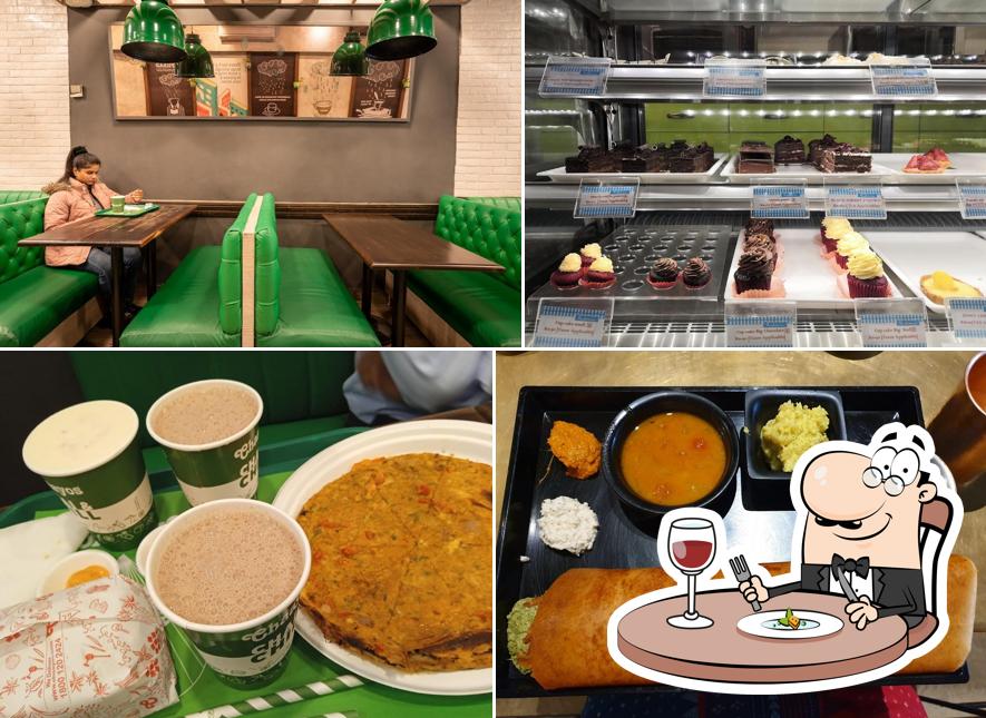 Food at Chaayos Cafe at M Block