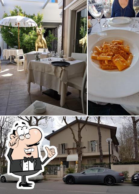 La interni e esterno del ristorante