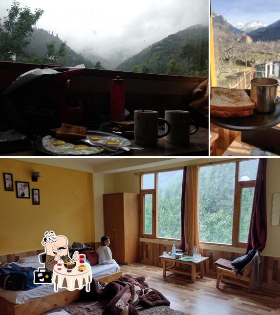 This is the photo displaying food and interior at Dropout Adventures