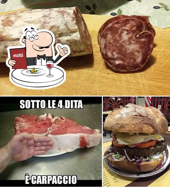 Cibo al Trattoria Casa Marione