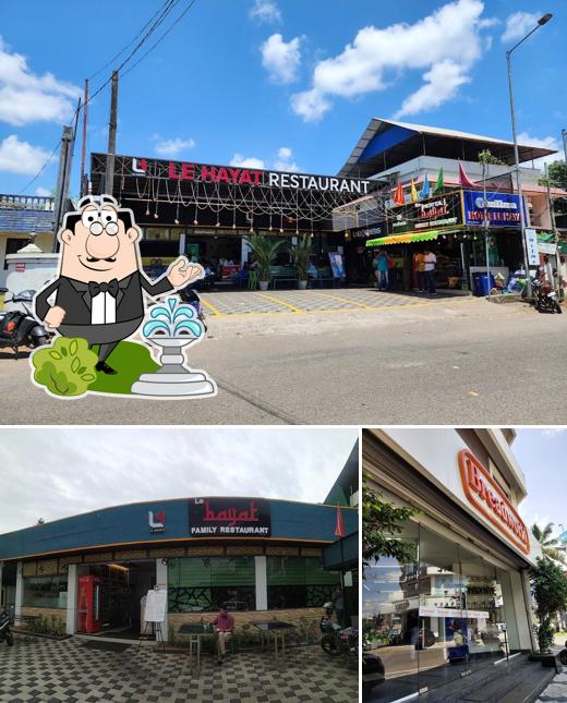 The exterior of Grand Hayal Restaurant