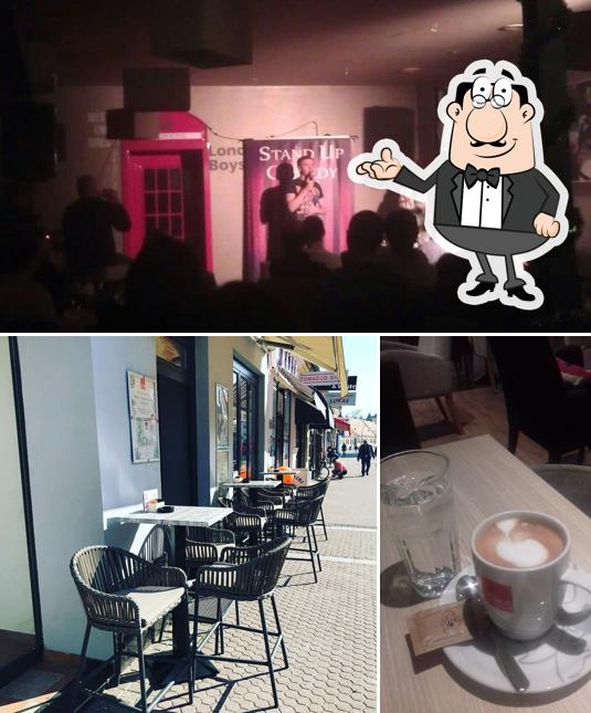 Dai un'occhiata agli interni di London Bar