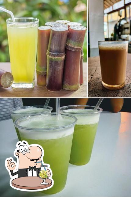 Get a drink from the menu