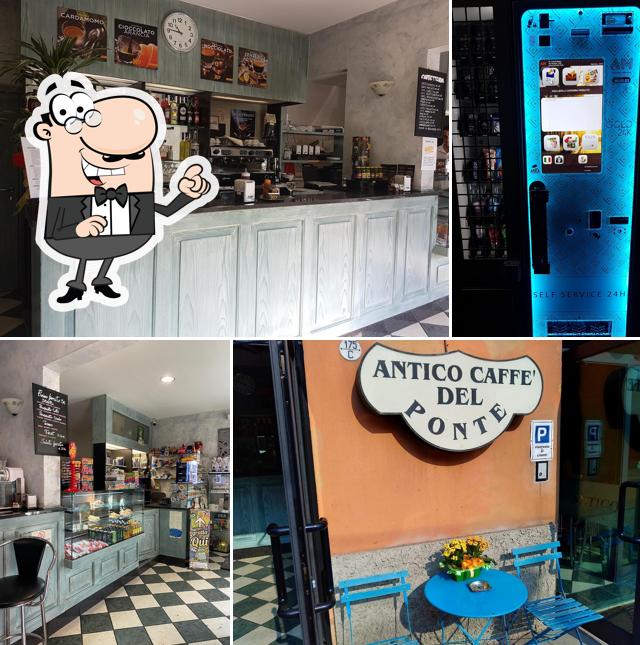 Gli interni di Antico Caffè Del Ponte partner Elfbar