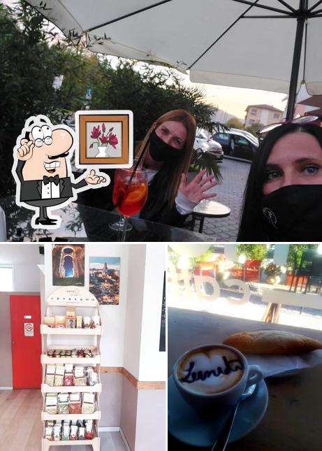Dai un’occhiata alla immagine che presenta la interni e esterno di Bar More'