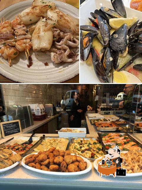 Cozze al Al Gambero la cucina di pesce