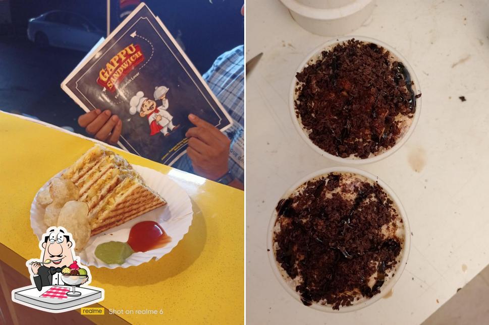 GAPPU SANDWICH serves a variety of sweet dishes