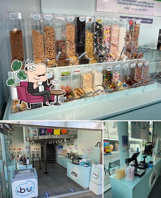 Gli interni di Gelateria