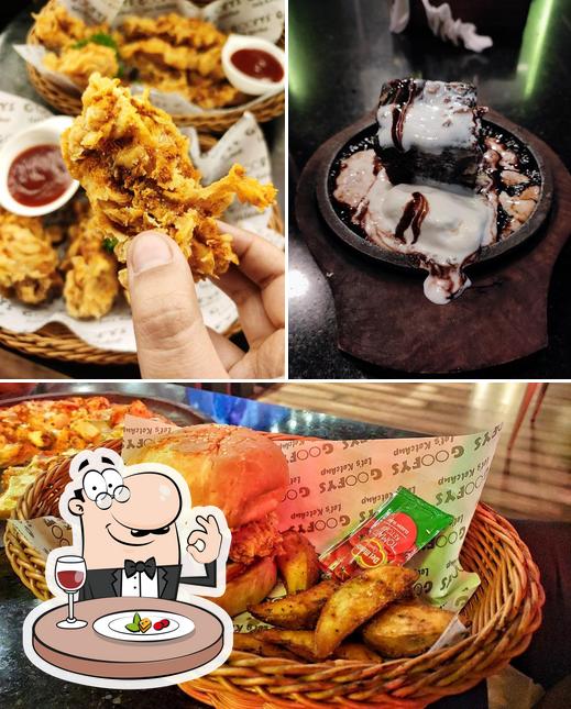 Food at Goofys Cafe