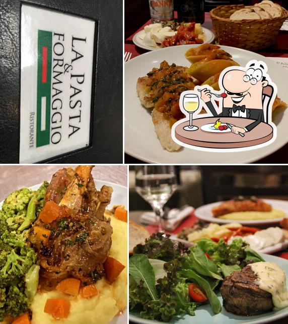 Costeletas de porco em La Pasta & Formaggio Ristorante