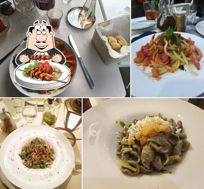 Platti al Osteria La Luna Piena
