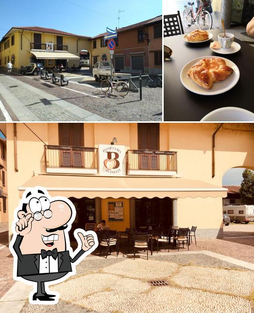 Gli interni di Pasticceria Busnelli