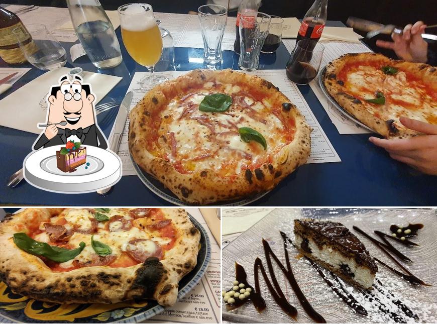 Torta al cioccolato al Pizzeria Bella 'mbriana Trento