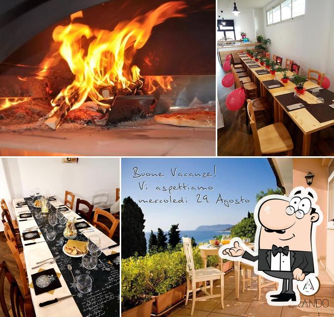 Gli interni di Ristorante Brando