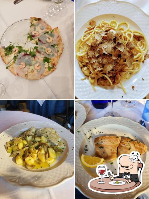 Platti al Ristorante Cesare
