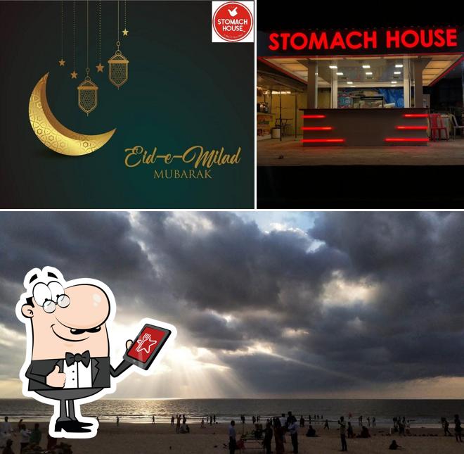 The exterior of Stomach House