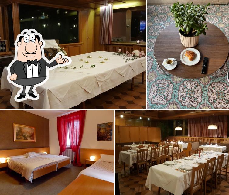 Gli interni di Hotel Albergo Ristorante Alpino