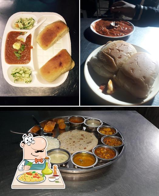 Food at Maharaja Pav Bhaji