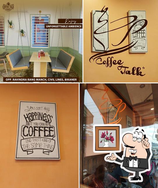 The interior of Coffee Talk