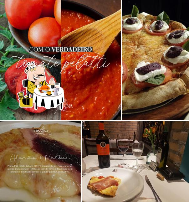Comida em Fornarina Pizza