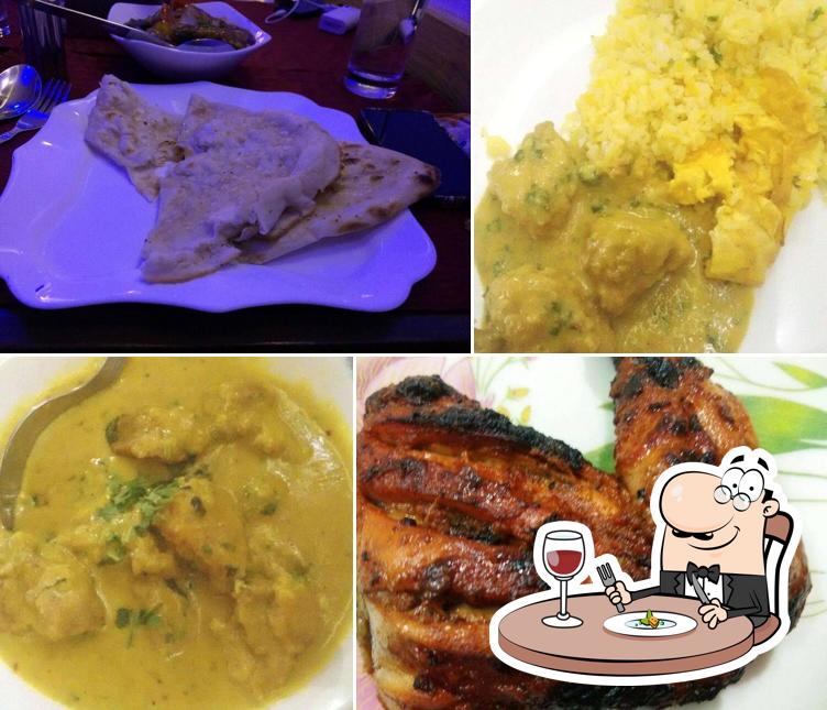 Food at La Komida Restaurant