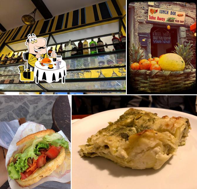 Cibo al Lunch Box Vernazza