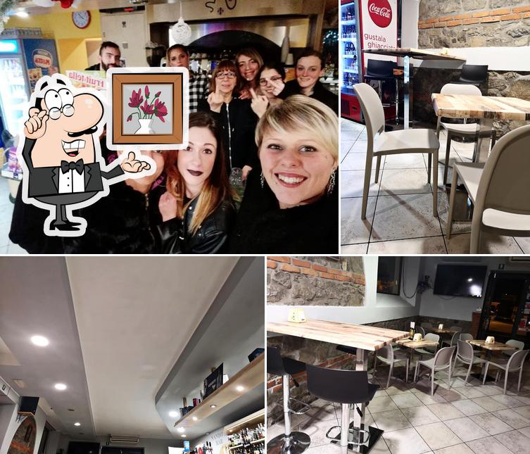 Gli interni di Bar Aurora