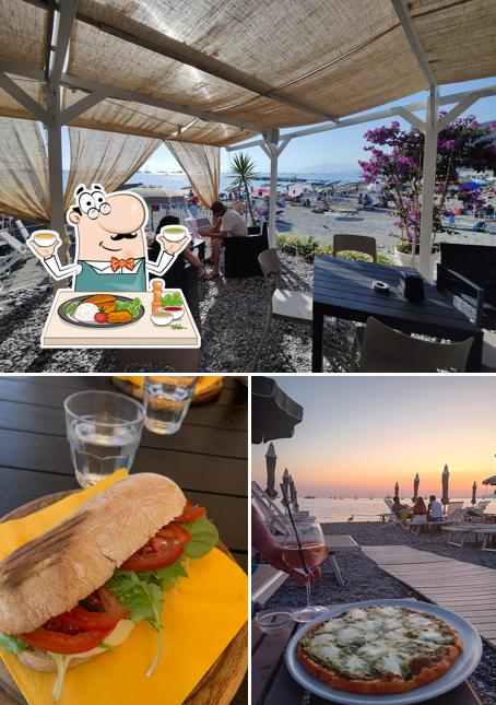 La Battigia si caratterizza per la cibo e interni