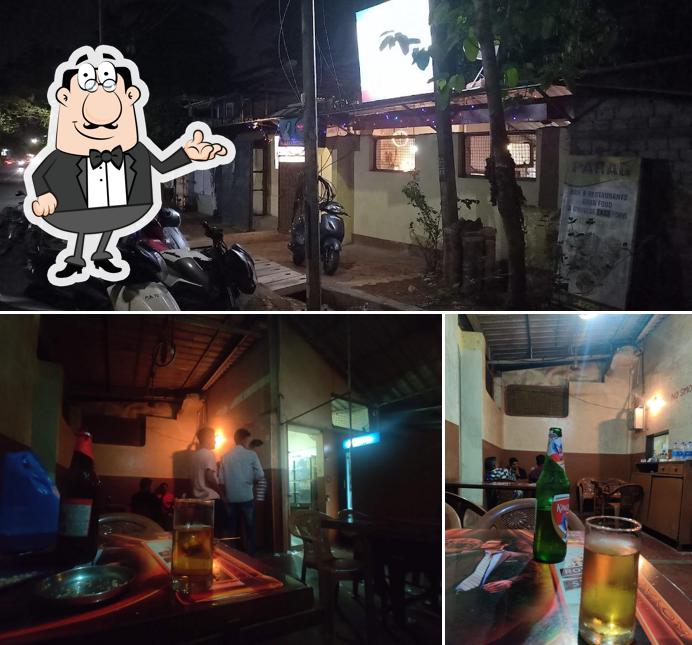 The interior of Parag Bar